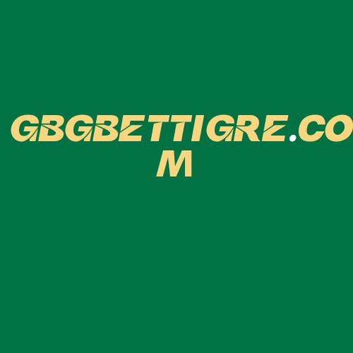 Logo da GBGBETTIGRE